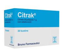 Citrak intergatore di potassio per il benessere muscolare 30 bustine