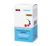Reinforce integratore di magnesio per la funzione muscolare e sistema nervoso 30 compresse masticabili