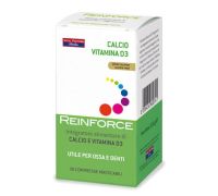 Reinforce Calcio e Vitamina D3 integratore per l’apparato muscolo-scheletrico 30 compresse