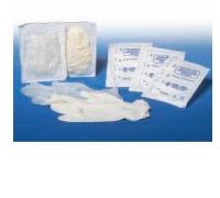 Guanti sterili esplorativi in lattice con bordo misura grande