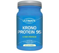 Ultimate Krono Protein 95 integratore di proteine per la massa muscolare gusto vaniglia 1kg