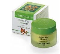 L'Erbolario elicriso aloe crema viso idratante lenitiva e nutriente 50ml