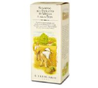 L'Erbolario shampoo all'estratto di miglio e soia anticaduta naturale per capelli fragili lavaggi frequenti 200ml