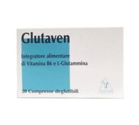 Glutaven integratore alimentare di vitamina B6 e L-Glutammina 20 compresse deglutibili