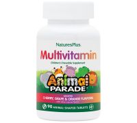 Animal Parade assortito integratore per il fabbisogno nutrizionale dei bambini con vitamine e minerali 90 tavolette