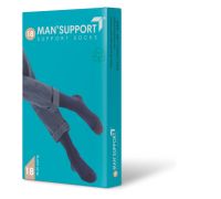 Man Support Cotton 18-20mmhg gambaletto colore bordeaux taglia 3