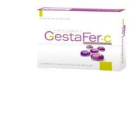 Gestafer C integratore di ferro con vitamina C 30 capsule