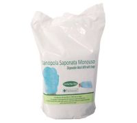 Farmacare manopola saponata monouso per l'igiene 20 pezzi
