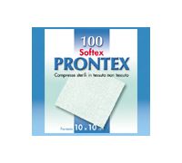 Prontex compresse di garza sterile in tessuto non tessuto 10x10cm 100 pezzi