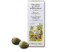 L'Erbolario shampoo all'olio di macassar nutriente e volumizzante per capelli fini esfibrati 150ml