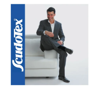 Scudotex gambaletto gran riposo cotton 18-21 mmhg uomo colore nero taglia 5