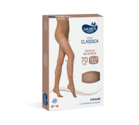 Sauber Linea Classica 13-17 mmhg collant microrete 70 denari colore chiaro taglia 2