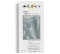 Solidea Relax 23-32 mmhg ccl2 gambaletti terapeutici a punta chiusa unisex colore blu scuro taglia xl