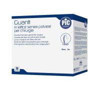 Pic guanti chirurgici in lattice senza polvere misura 8 un paio