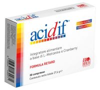 Acidif integratore per il benessere delle vie urinarie 30 compresse