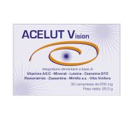 Acelut vision integratore per il benessere della vista 30 compresse