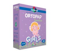Master Aid Ortopad Girls Junior occlusore oculare autoadesivo 20 pezzi