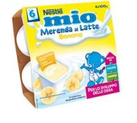 MIO MERENDA BANANA 4X100G