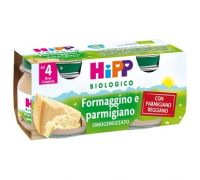 Hipp formaggino e parmigiano omogeneizzato 2x80 grammi