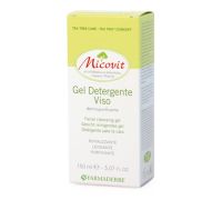 Micovit gel detergente viso ad azione rivitalizzante levigante e purificante 150ml