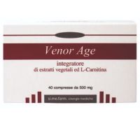 Venor Age integratore per la funzionalità del microcircolo 40 compresse