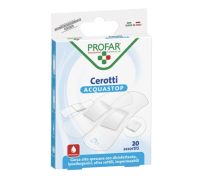 Profar Acquastop cerotti impermeabili assortiti 20 pezzi