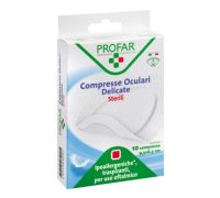 Profar compresse oculari adesive 9,5 x 6,5cm 10 pezzi