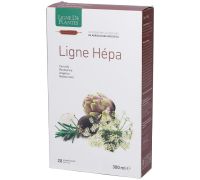 Ligne de Plantes Ligne Hepa integratore per depurazione benessere del fegato 20 ampolle da 15ml