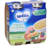 Mellin coniglio pappa completa 2 x 250 grammi