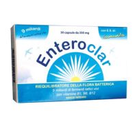 Enteroclar integratore per il benessere intestinale 30 capsule