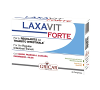 Laxavit forte integratore per la regolarità del transito intestinale 60 compresse