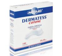 Master Aid Dermatess garza idofila sterile in cotone 18x40cm 12 pezzi
