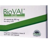 Bioval Plus integratore per il benessere intestinale 20 capsule