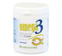 Omega3 integratore per la funzione cardiaca cerebrale  e visiva 180 perle