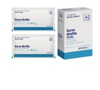 Alvita garza idofila sterile in puro cotone 10x10cm 25 pezzi