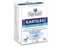 kartileg Junior supporto per la funzione delle strutture ossee articolari e legamentose di cani e gatti cuccioli 30 compresse appetibili