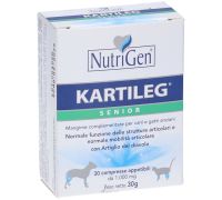 Kartileg Senior mangime complementare per il benessere articolare di cani e gatti 30 tavolette