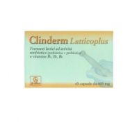 Clinderm Latticoplus integratore con fermenti lattici e vitamine gruppo B 45 capsule