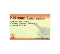 Skinsan-Latticoplus integratore a base di fermenti lattici 45 capsule