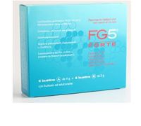 Fg5 Forte integratore di probiotici con fibre e vitamine 6 bustine A + 6 bustine B