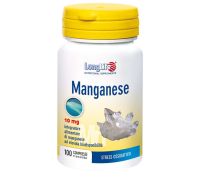 Longlife Manganese 10 mg integratore per il benessere delle ossa 100 compresse