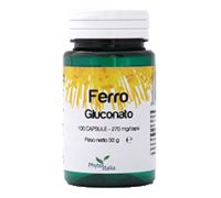 Ferro Gluconato integratore per la carenza di ferro 100 capsule