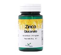 Zinco integratore di minerali per il sistema immunitario 100 capsule