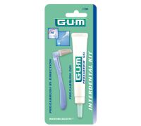 Gum Interdental kit scovolino + gel al fluoro 13ml