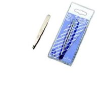 Pinzetta inox a punta retta