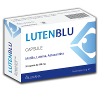 Lutenblu integratore per la funzione visiva 20 capsule