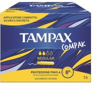 TAMPAX COMPAK REGULAR 16PZ