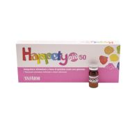 Happety Più 50 integratore ricostituente energizzante 7 flaconcini