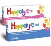 Happety Più 200 integratore ad azione ricostituente energetica e tonificante 7 flaconcini monodose