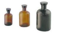 Safety flacone con tappo a scatto blu contenitore per liquidi e lozioni 250ml